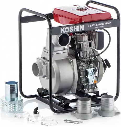Дизельная мотопомпа Koshin SEY-100D Дизельная мотопомпа Koshin SEY-100D