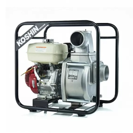 Бензиновая мотопомпа для среднезагрязненной воды Koshin STH-100X